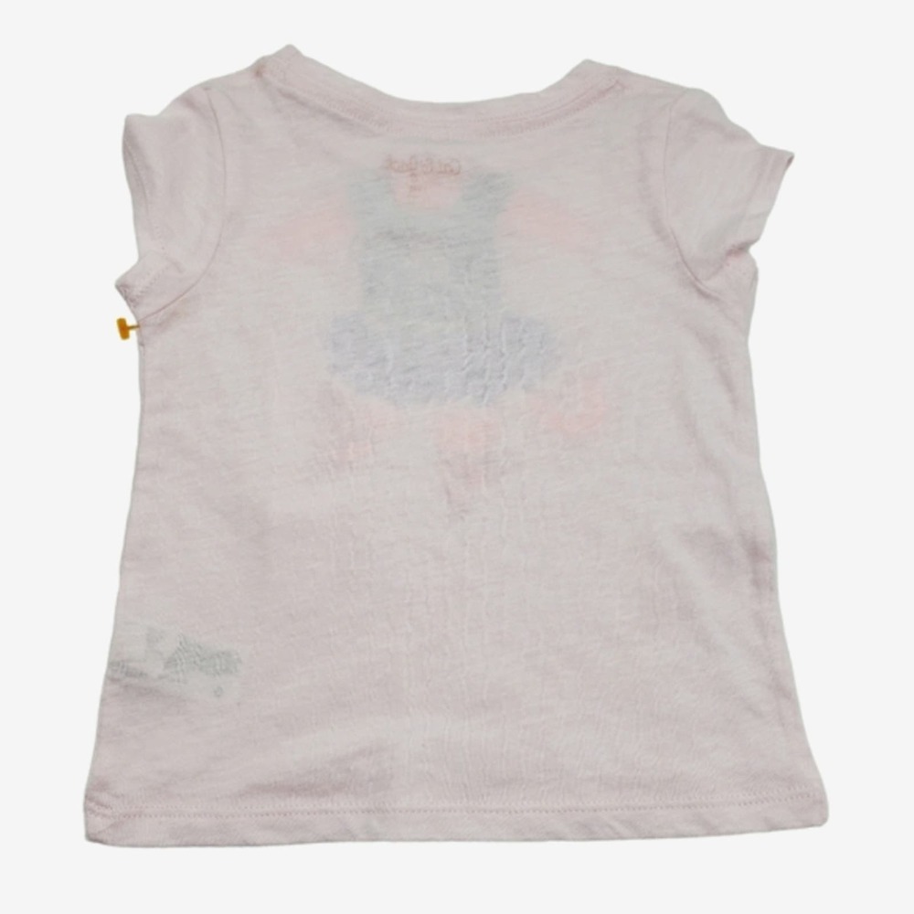 Girls Cat & Jack Tee Bundle Size 12M Ballet Cat Shooting Star Pink Purple - Picture 3 of 6